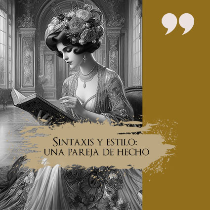 Sintaxis y estilo: una pareja de hecho
