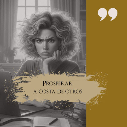 Prosperar a costa de otros