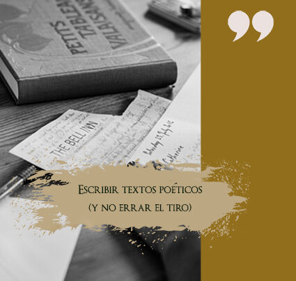Escribir textos de corte intimista